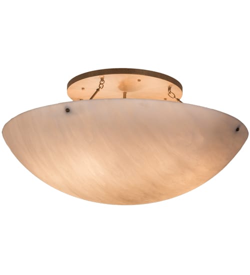 Artesia 8 Light 42" Wide Semi-Flush Bowl Ceiling Fixture