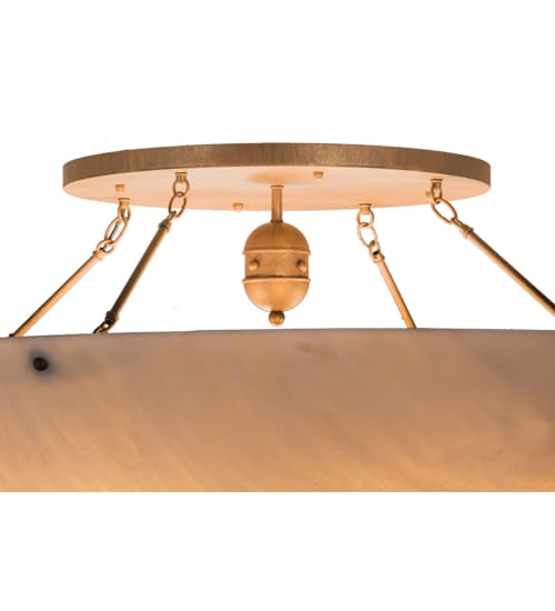 Artesia 8 Light 42" Wide Semi-Flush Bowl Ceiling Fixture
