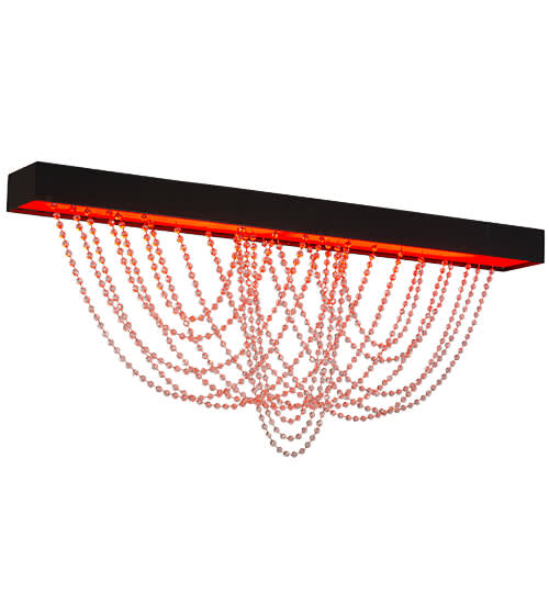 Hollander 64" Wide LED Flush Mount Ceiling Fixture