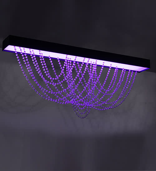 Hollander 64" Wide LED Flush Mount Ceiling Fixture