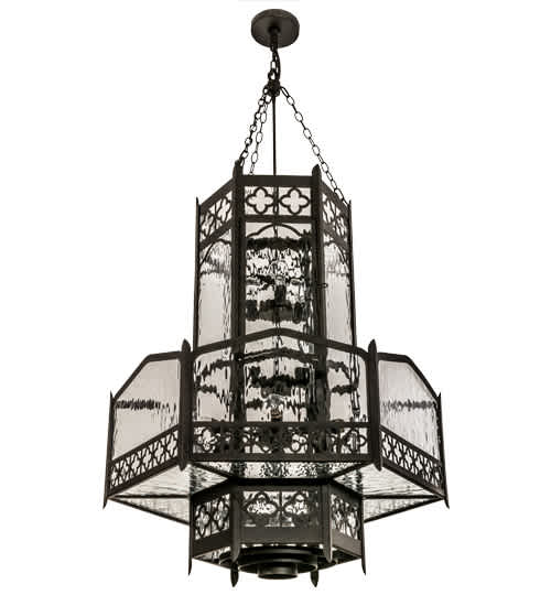 Church 6 Light 36" Wide Abstract Pendant