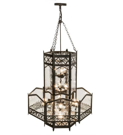 Church 6 Light 36" Wide Abstract Pendant