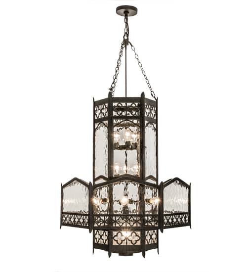 Church 6 Light 36" Wide Abstract Pendant
