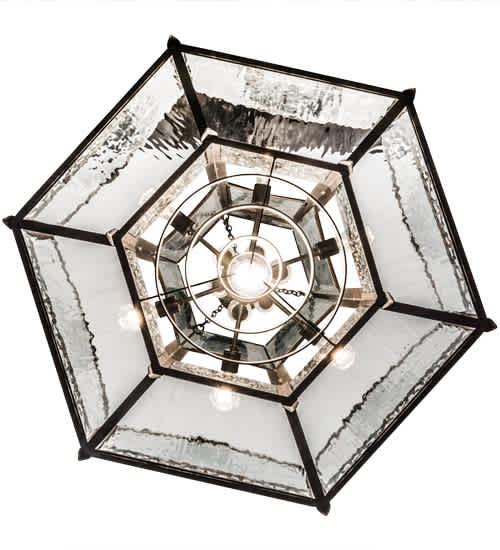 Church 6 Light 36" Wide Abstract Pendant