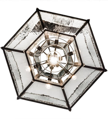Church 6 Light 36" Wide Abstract Pendant