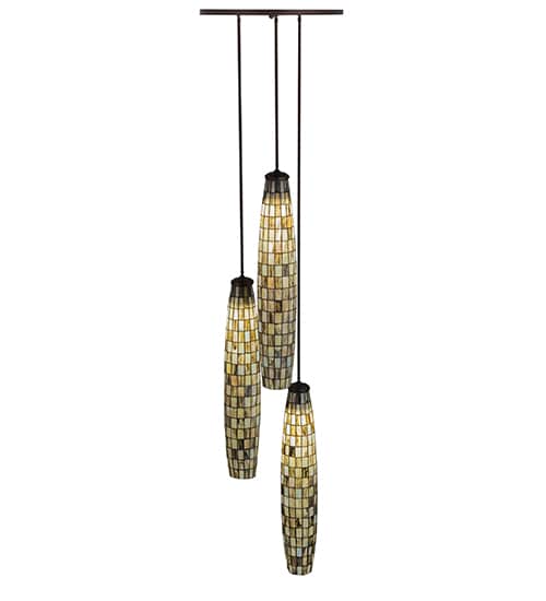 Checkers 3 Light 24" Wide Multi Light Pendant