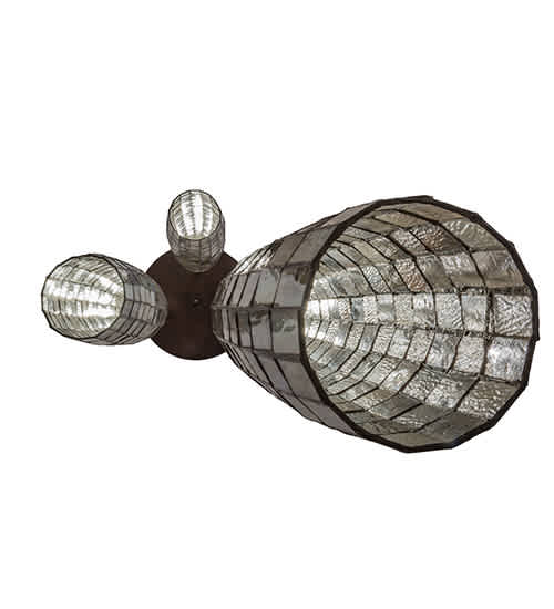 Checkers 3 Light 24" Wide Multi Light Pendant