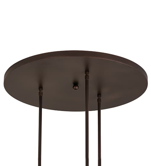 Checkers 3 Light 24" Wide Multi Light Pendant