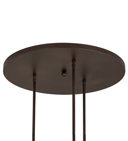 Checkers 3 Light 24" Wide Multi Light Pendant