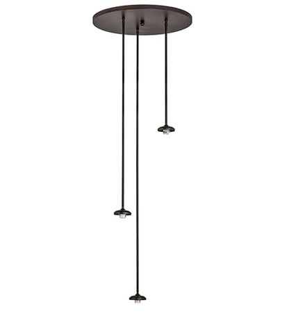 Checkers 3 Light 24" Wide Multi Light Pendant