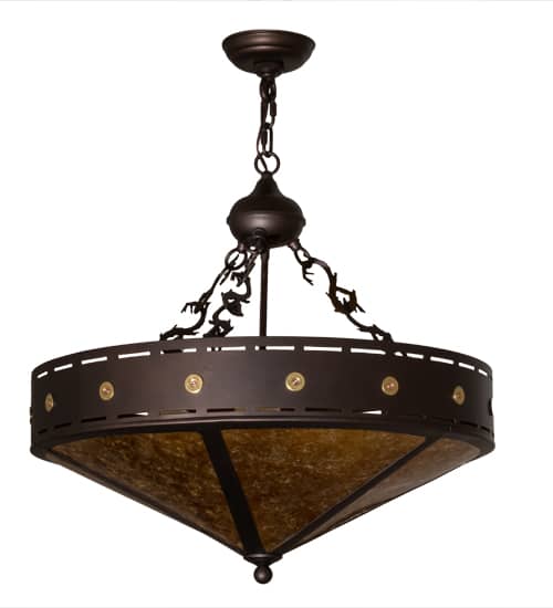 Craftsman 4 Light 24" Wide Pendant