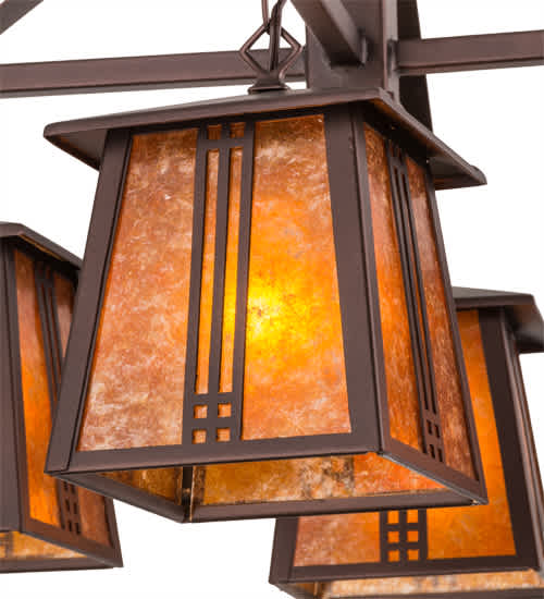 Prairie Loft 4 Light 28" Wide Chandelier