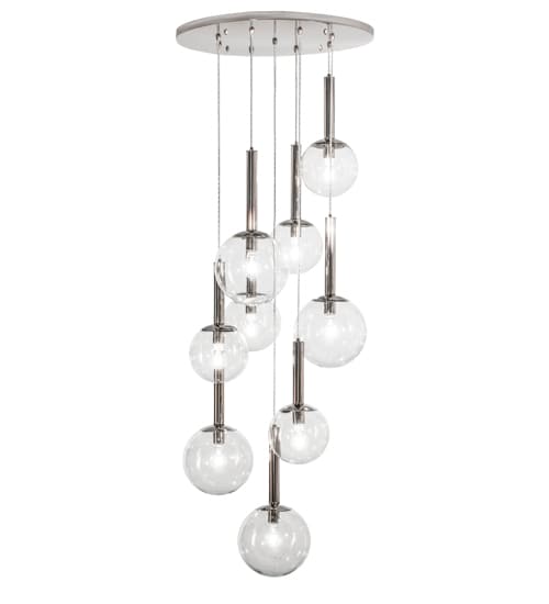 Bola 9 Light 26" Wide Multi Light Pendant