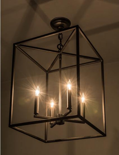 Kitzi 4 Light 23" Wide Taper Candle Pendant