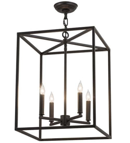 Kitzi 4 Light 23" Wide Taper Candle Pendant