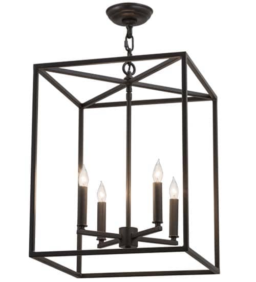 Kitzi 4 Light 23" Wide Taper Candle Pendant