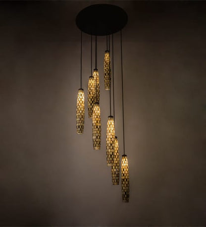 Checkers 8 Light 48" Wide Multi Light Pendant