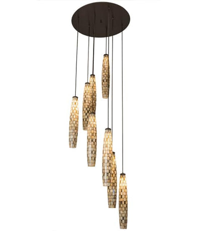Checkers 8 Light 48" Wide Multi Light Pendant