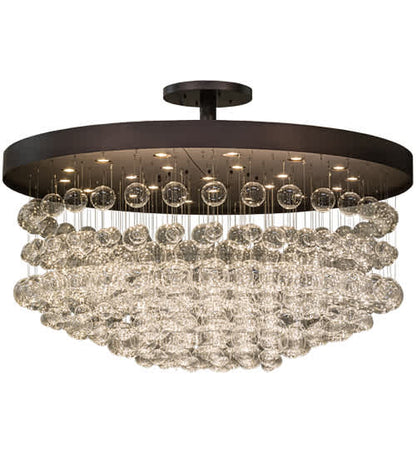 Bulle 22 Light 72" Wide Semi-Flush Ceiling Fixture
