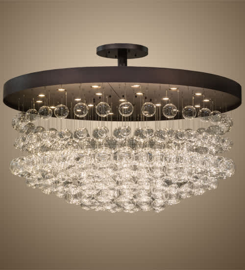 Bulle 22 Light 72" Wide Semi-Flush Ceiling Fixture
