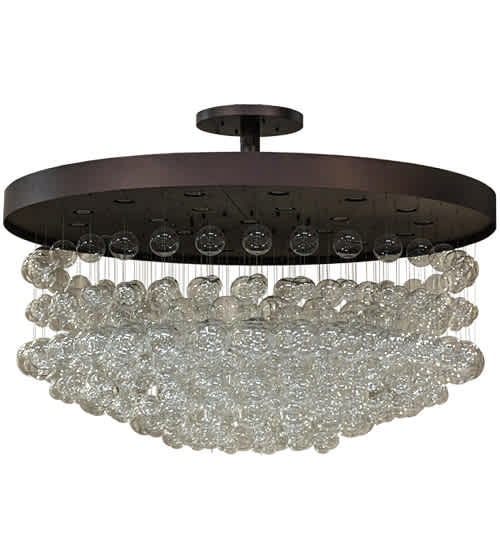 Bulle 22 Light 72" Wide Semi-Flush Ceiling Fixture