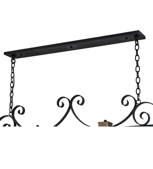 Stefano 4 Light 78" Wide Linear Pendant