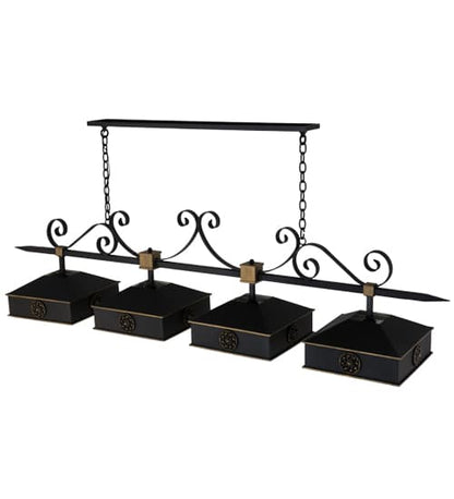 Stefano 4 Light 78" Wide Linear Pendant
