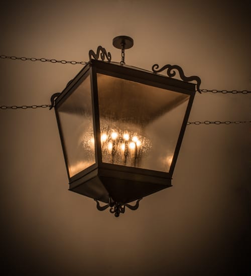 Madeline 10 Light 45" Wide Taper Candle Pendant