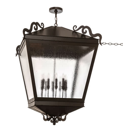 Madeline 10 Light 45" Wide Taper Candle Pendant