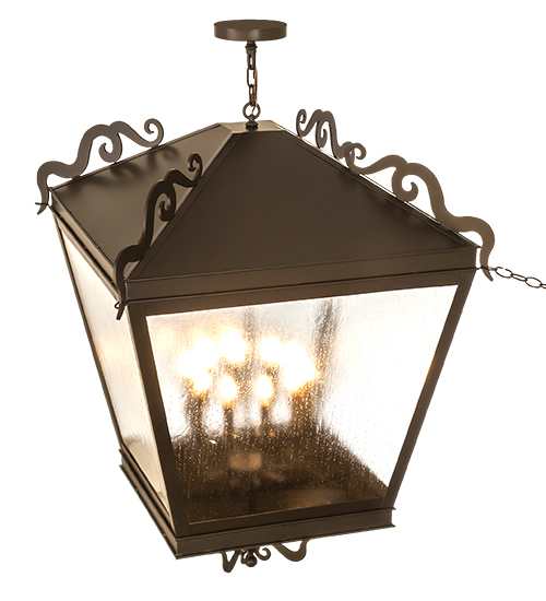 Madeline 10 Light 45" Wide Taper Candle Pendant
