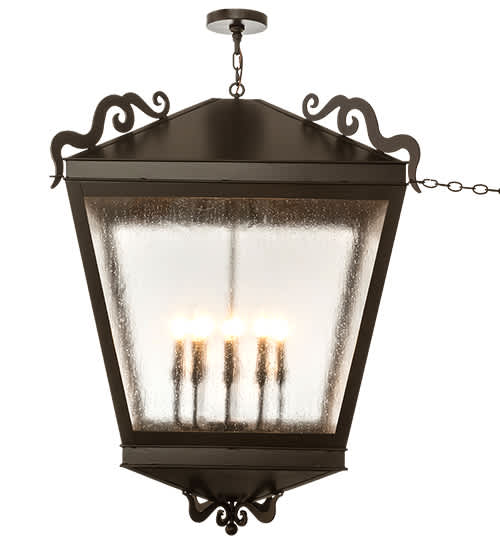 Madeline 10 Light 45" Wide Taper Candle Pendant