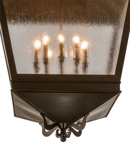 Madeline 10 Light 45" Wide Taper Candle Pendant