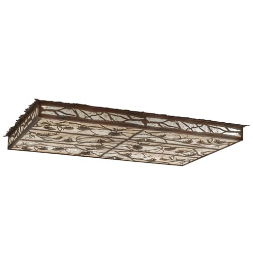 Whispering Pines 51" Wide LED Flush Mount Ceiling Fixture