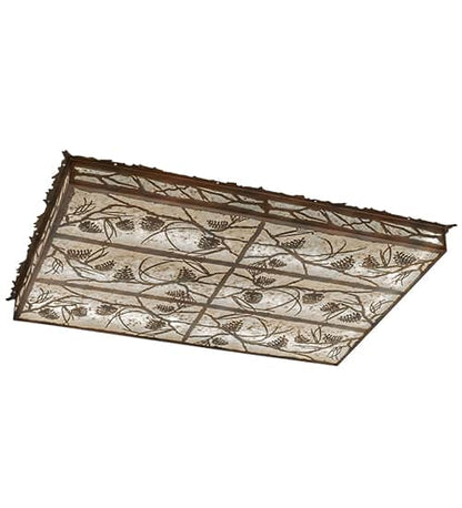 Whispering Pines 51" Wide LED Flush Mount Ceiling Fixture