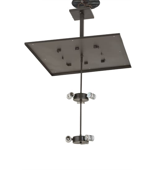 Mission 6 Light 35" Wide Pendant