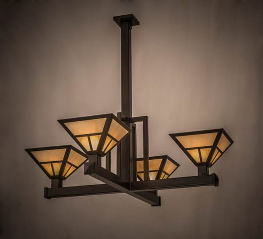 Mission 4 Light 47" Wide Pendant