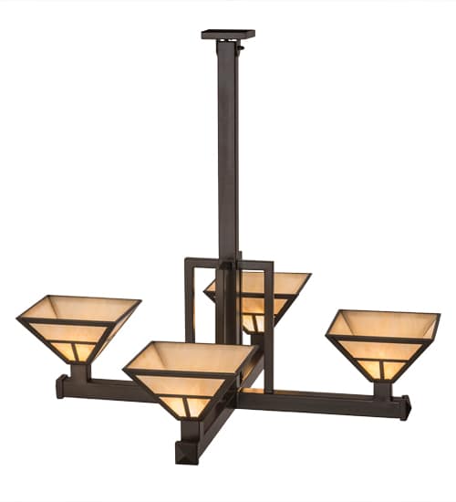 Mission 4 Light 47" Wide Pendant