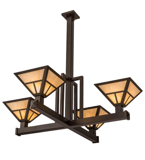 Mission 4 Light 47" Wide Pendant