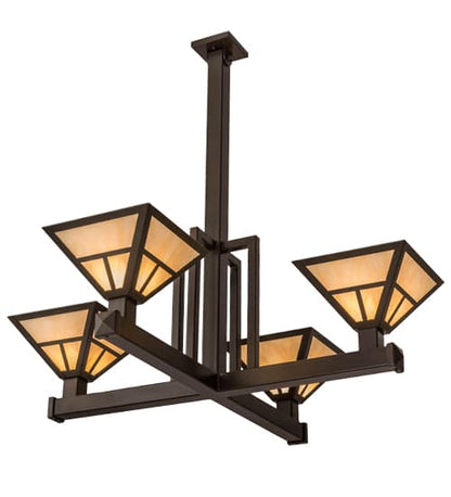 Mission 4 Light 47" Wide Pendant