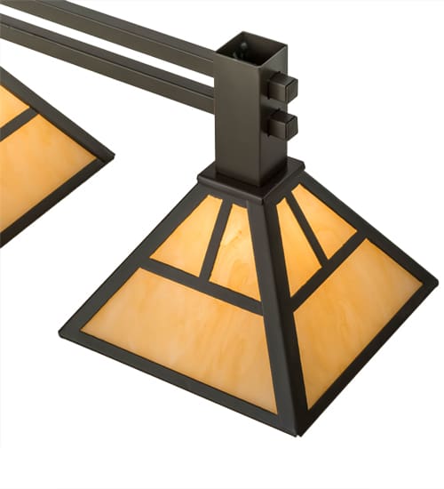 Mission 4 Light 12" Wide Linear Pendant