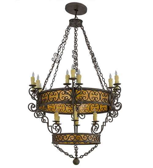 Isabo 24 Light 48" Wide Taper Candle Style Chandelier