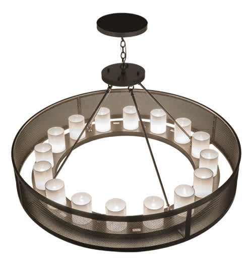 Loxley 16 Light 56" Wide Ring Chandelier