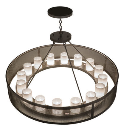 Loxley 16 Light 56" Wide Ring Chandelier