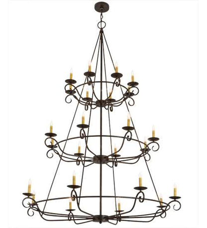 Estrella 24 Light 60" Wide Taper Candle Style Chandelier