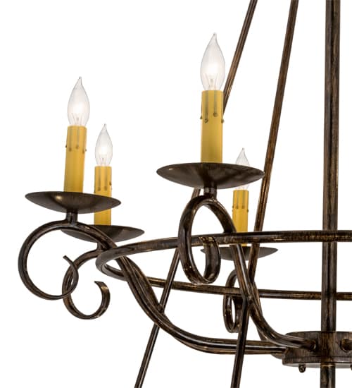 Estrella 24 Light 60" Wide Taper Candle Style Chandelier