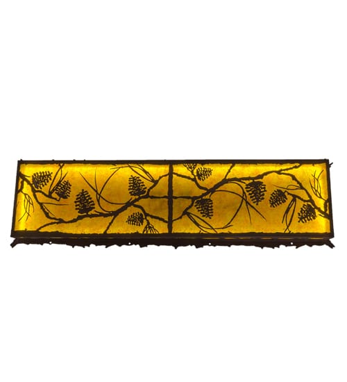 Whispering Pines 50" Wide LED Flush Mount Ceiling Fixture