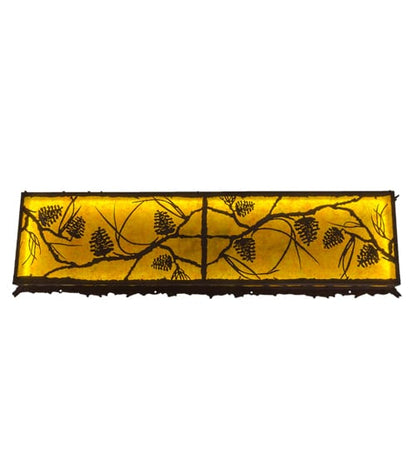 Whispering Pines 50" Wide LED Flush Mount Ceiling Fixture