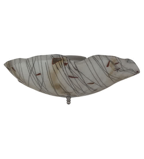 Metro Fusion 3 Light 24" Wide Semi-Flush Bowl Ceiling Fixture - Ramoscelli Finish
