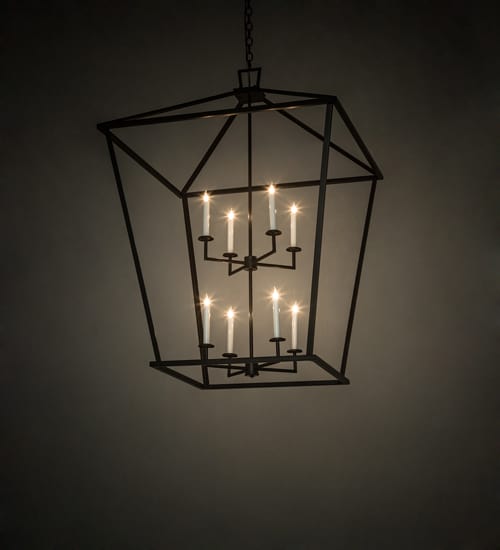 Kitzi 8 Light 52" Wide Taper Candle Pendant