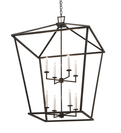 Kitzi 8 Light 52" Wide Taper Candle Pendant